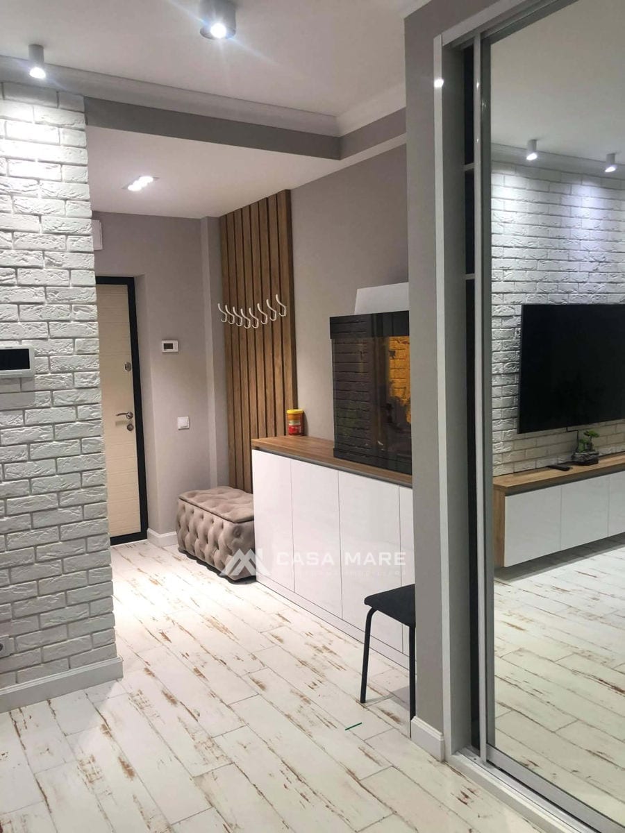 1-комнатная квартира, 47 м², Рышкановка, Кишинёв 8