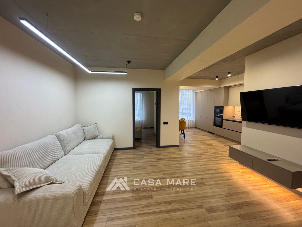 1-комнатная квартира, 51 м², Чеканы, Кишинёв 6