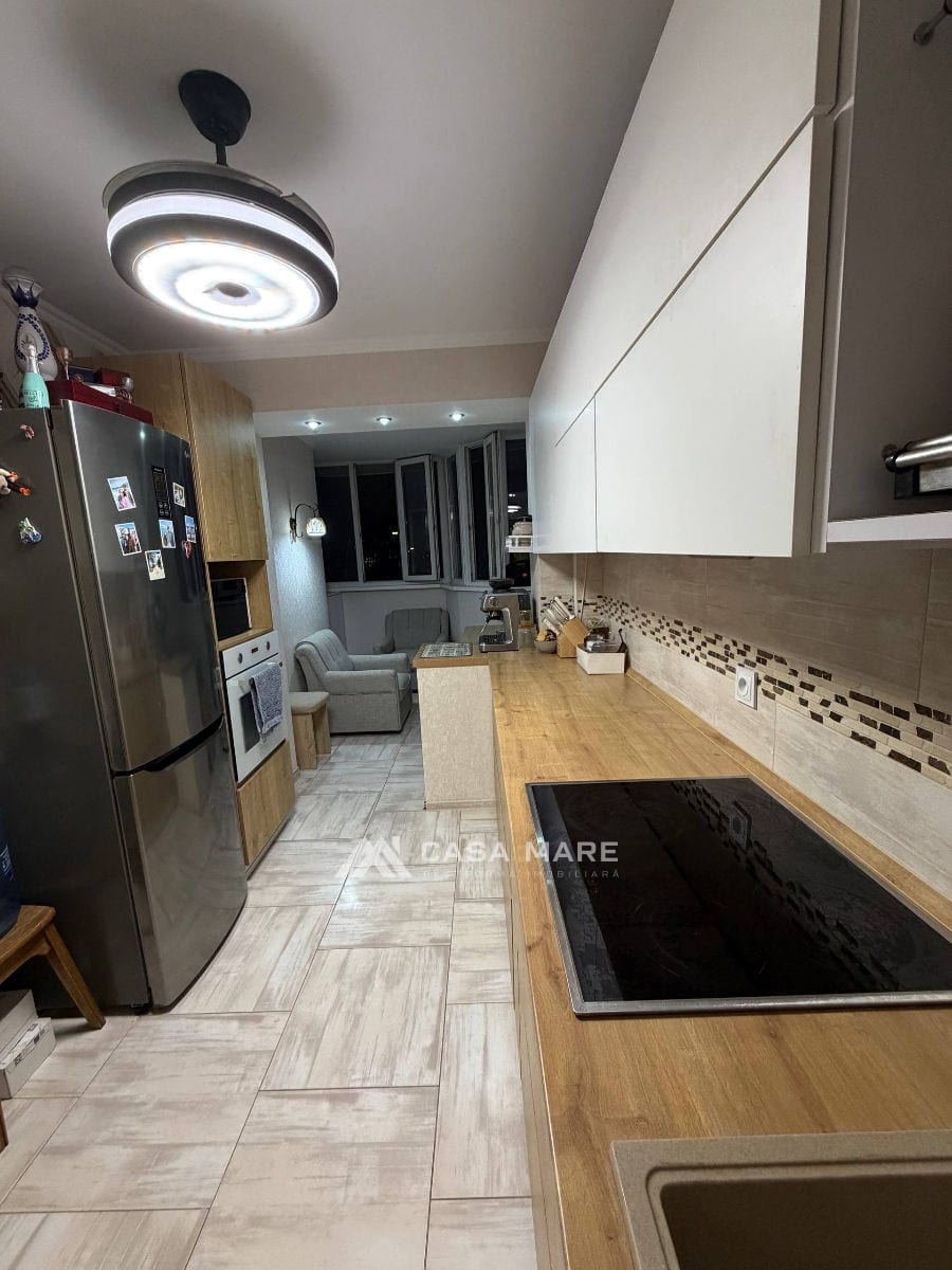 3-комнатная квартира, 68 м², Центр, Кишинёв 5
