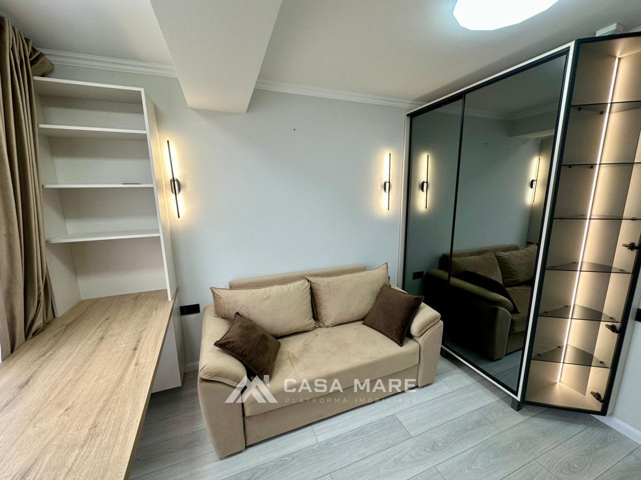 3-комнатная квартира, 97 м², Чеканы, Кишинёв 5
