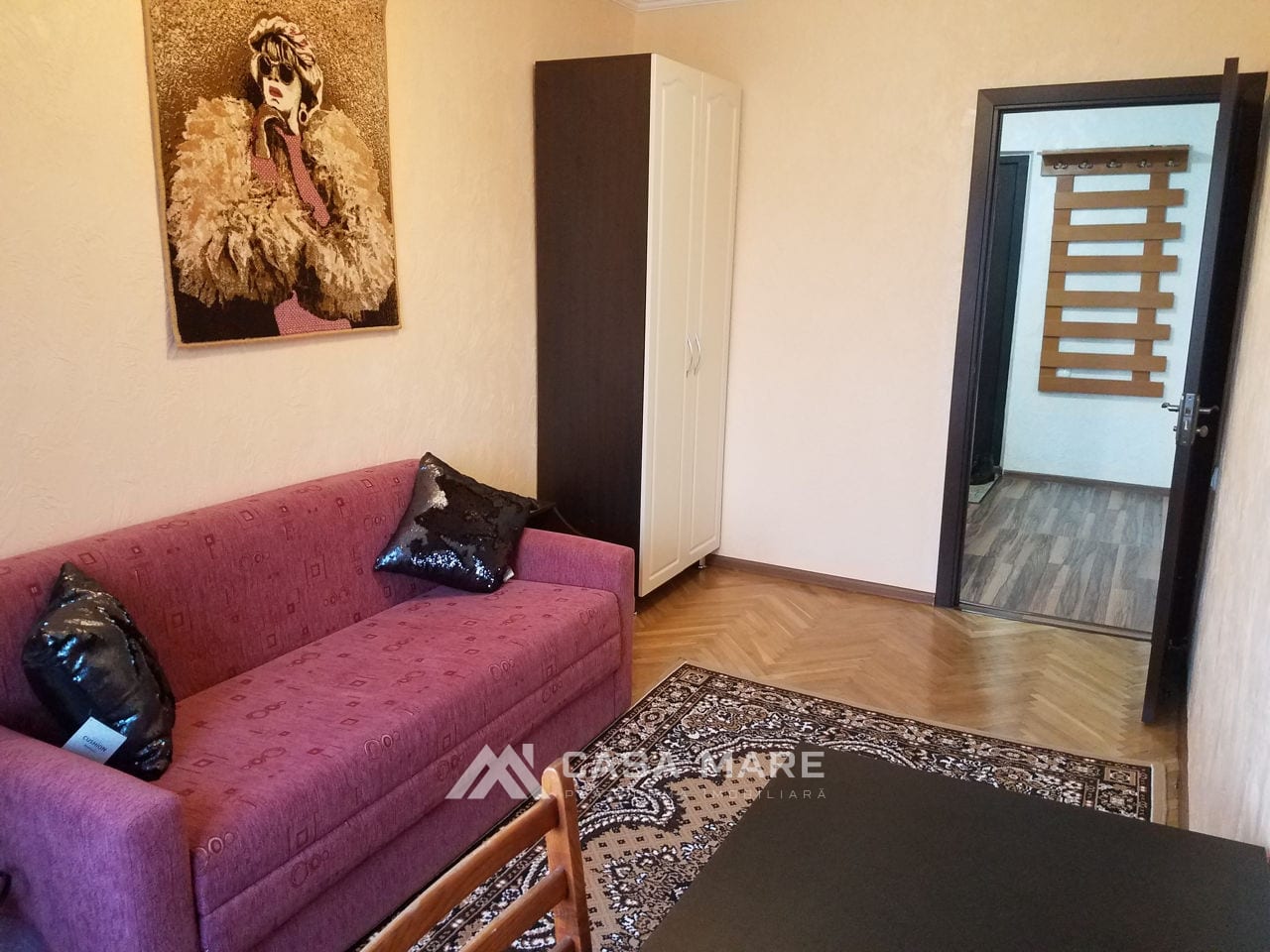2-комнатная квартира, 54 м², Ботаника, Кишинёв 3