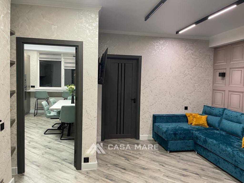 1-комнатная квартира, 55 м², Центр, Кишинёв 6