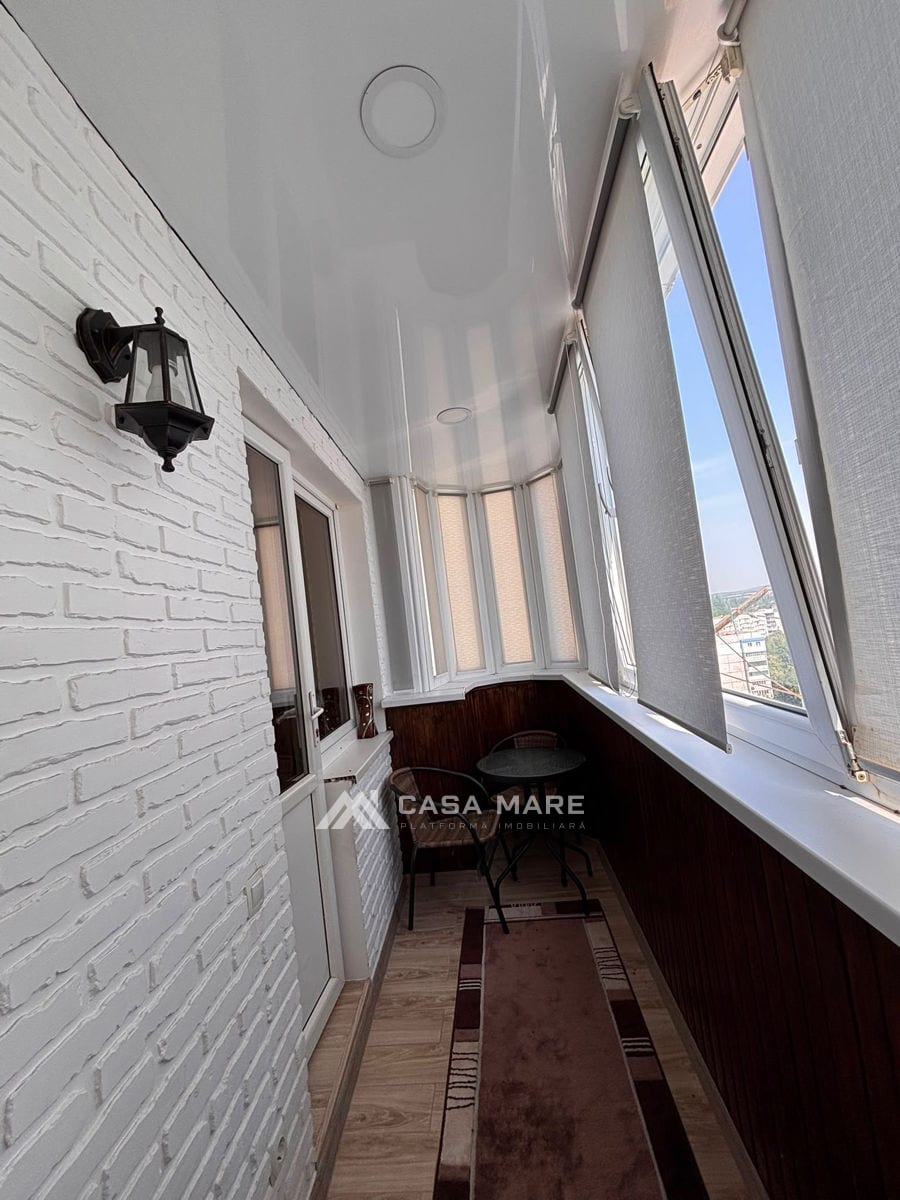 2-комнатная квартира, 60 м², 9 cartier, Bălți 8