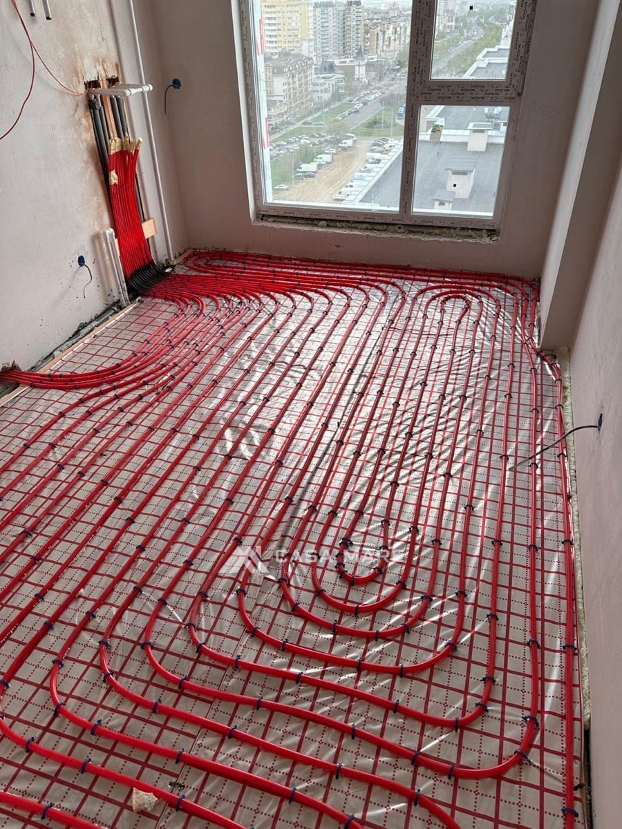 2-комнатная квартира, 55 м², Чеканы, Кишинёв 6
