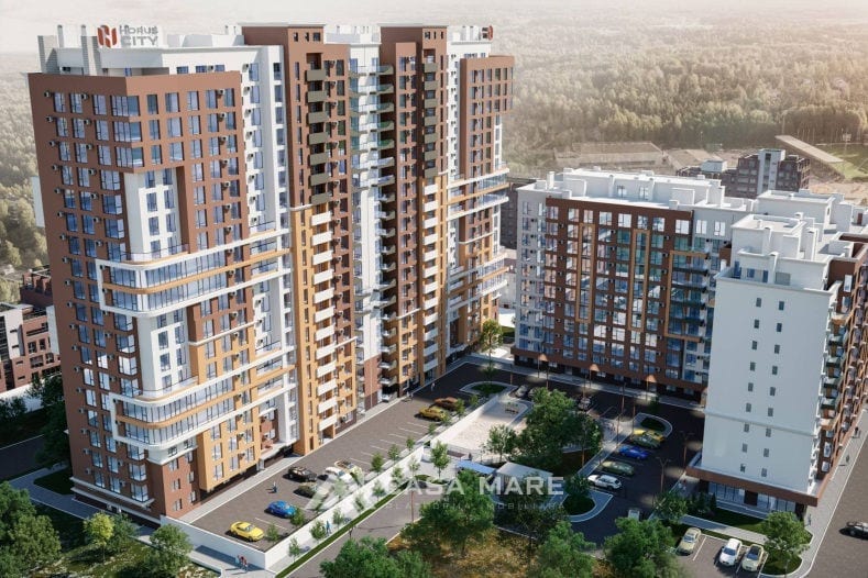 2-комнатная квартира, 70 м², Рышкановка, Кишинёв 1