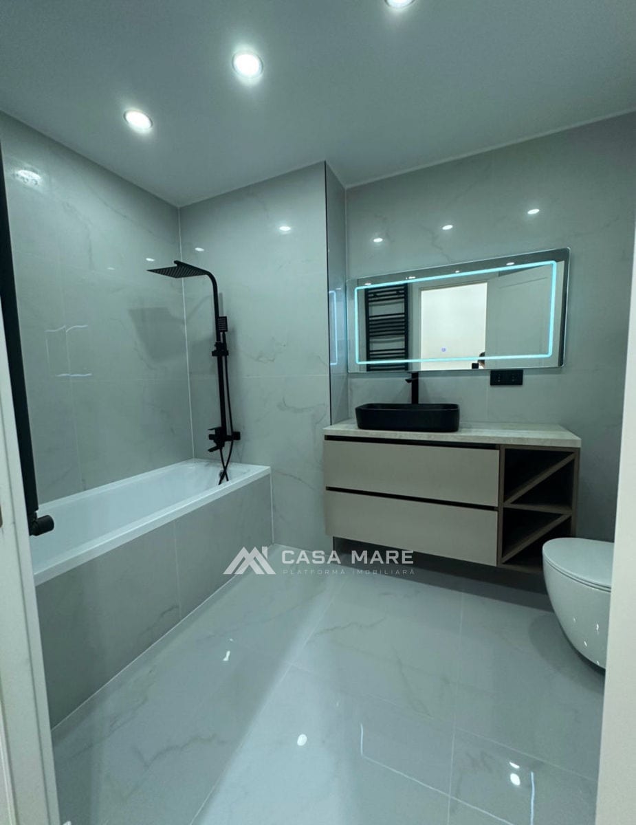1-комнатная квартира, 53 м², Телецентр, Кишинёв 8