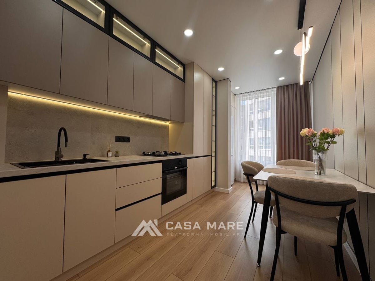 1-комнатная квартира, 40 м², Ботаника, Кишинёв 4