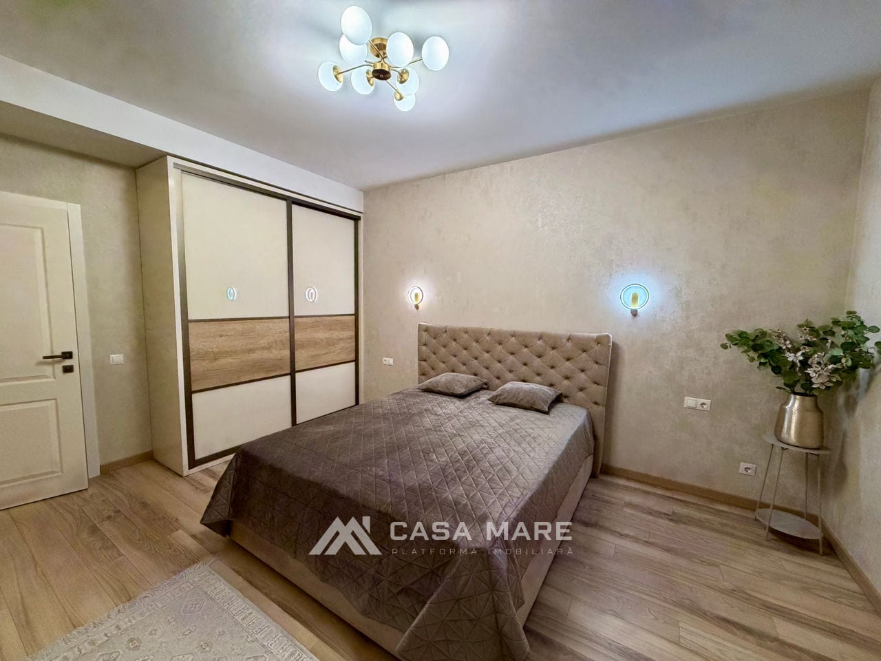 3-комнатная квартира, 77 м², Буюканы, Кишинёв 1