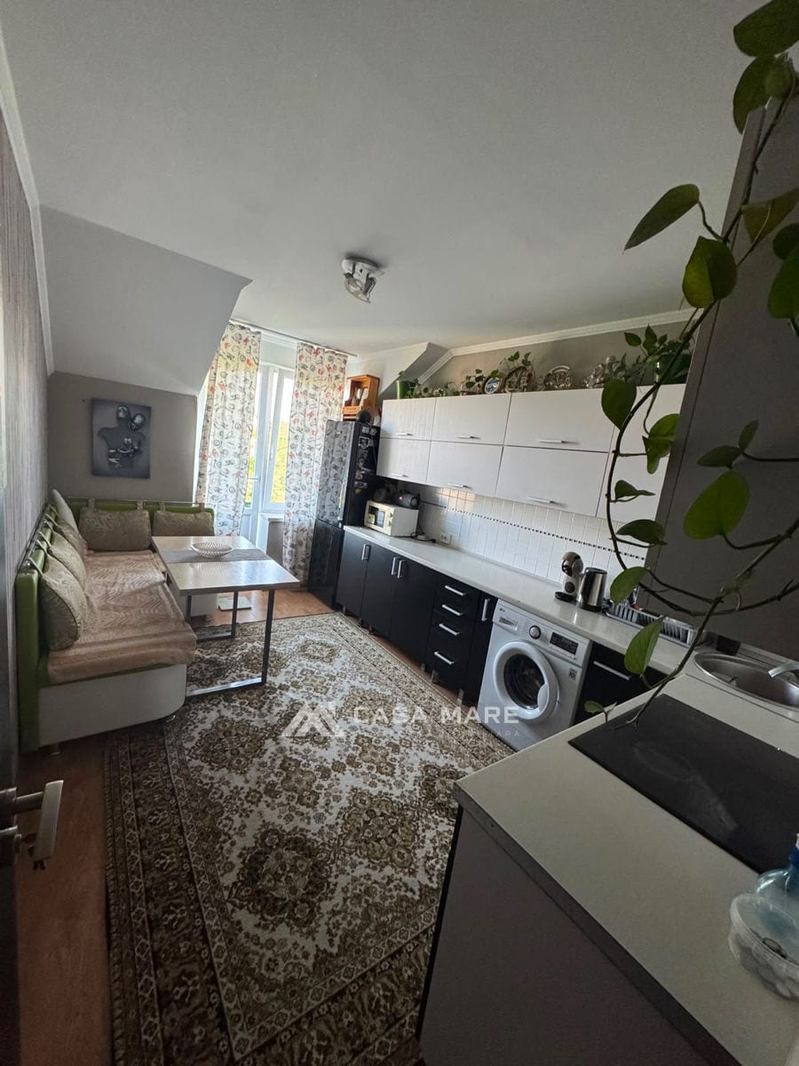 2-комнатная квартира, 60 м², Ботаника, Кишинёв 3