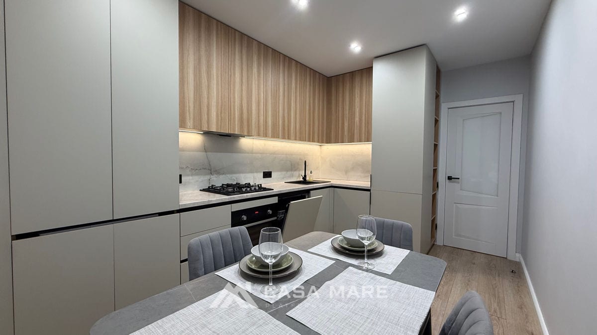 2-комнатная квартира, 75 м², Рышкановка, Кишинёв 7