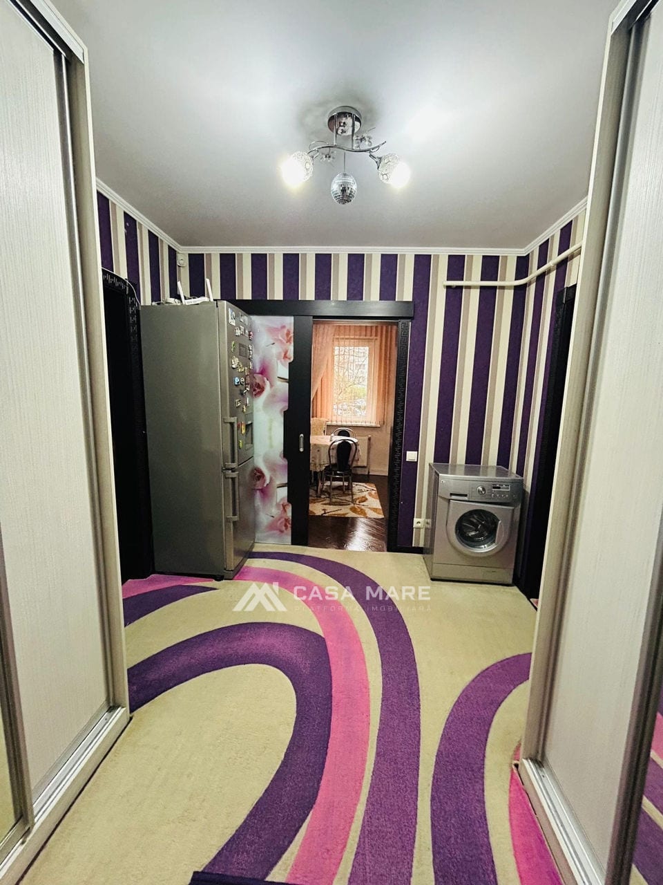 2-комнатная квартира, 54 м², Чеканы, Кишинёв 3
