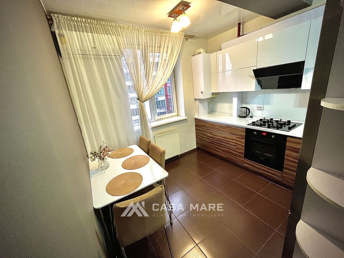 1-комнатная квартира, 43 м², Центр, Кишинёв 5