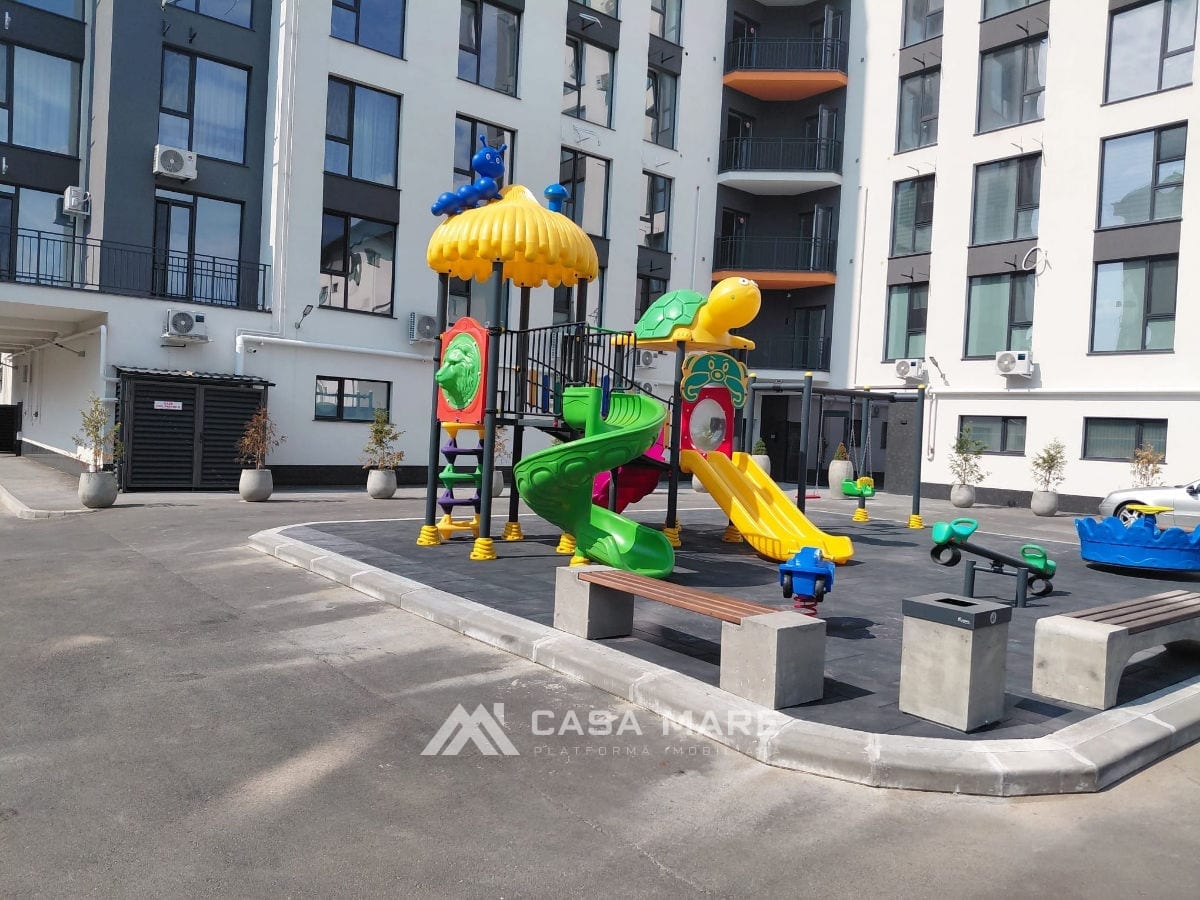 1-комнатная квартира, 53 м², Кишинёв 8