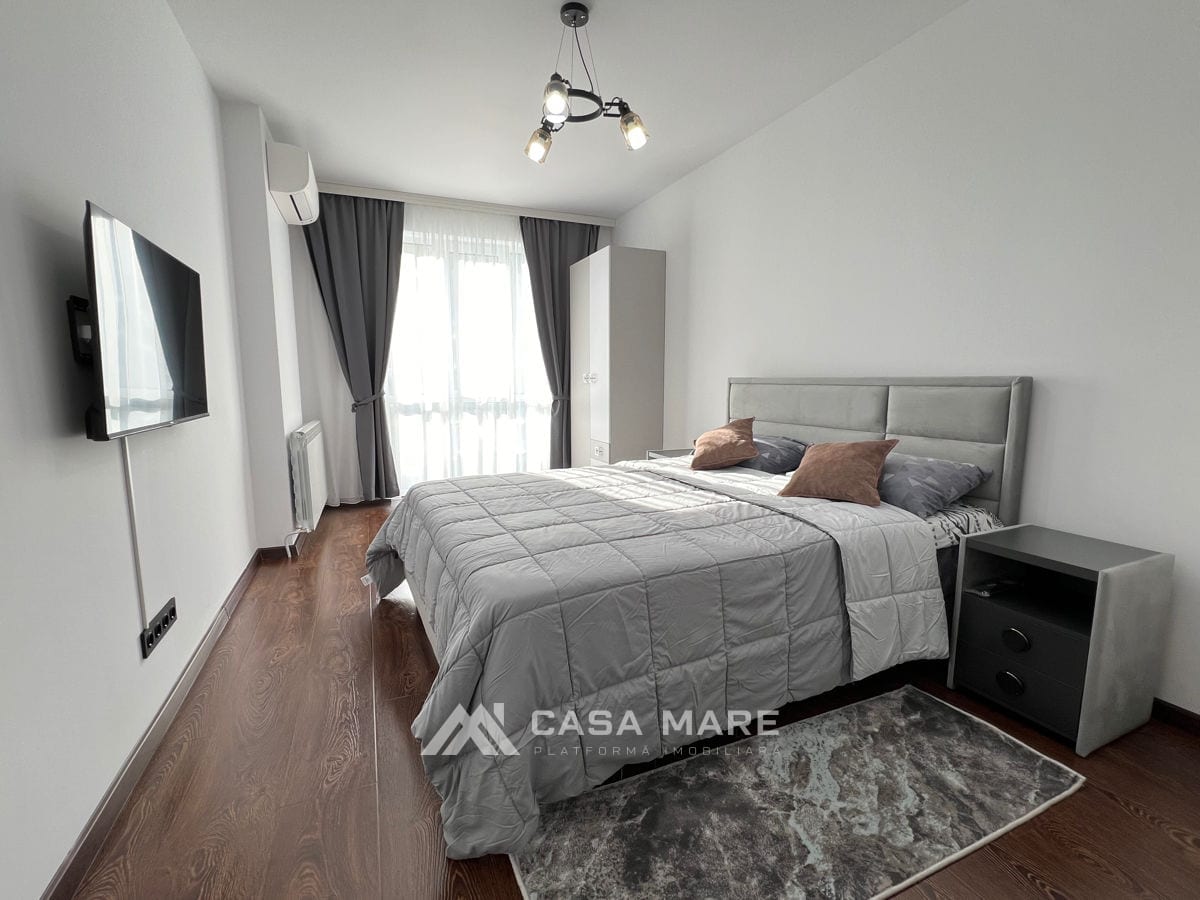 1-комнатная квартира, 55 м², Чеканы, Кишинёв 3