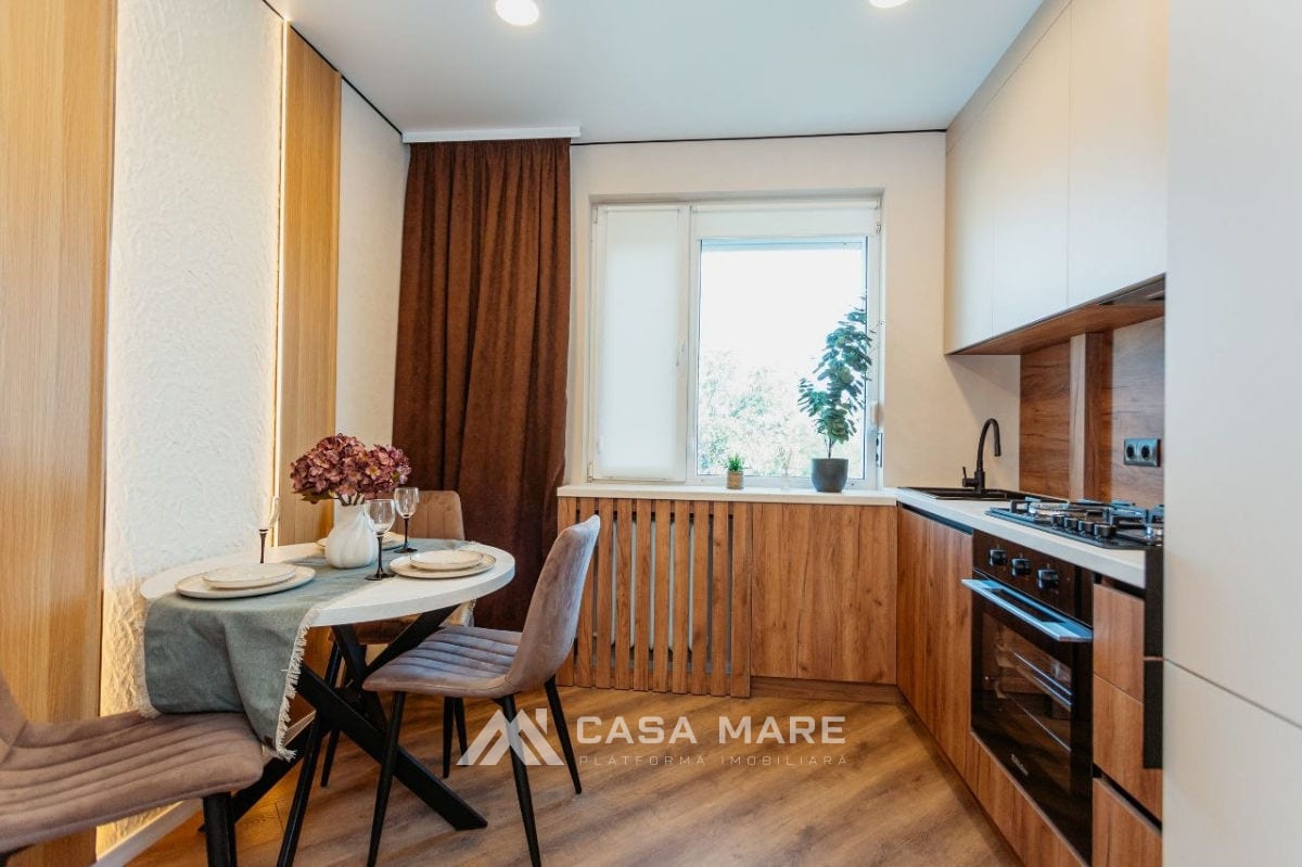 2-комнатная квартира, 55 м², Чеканы, Кишинёв 6