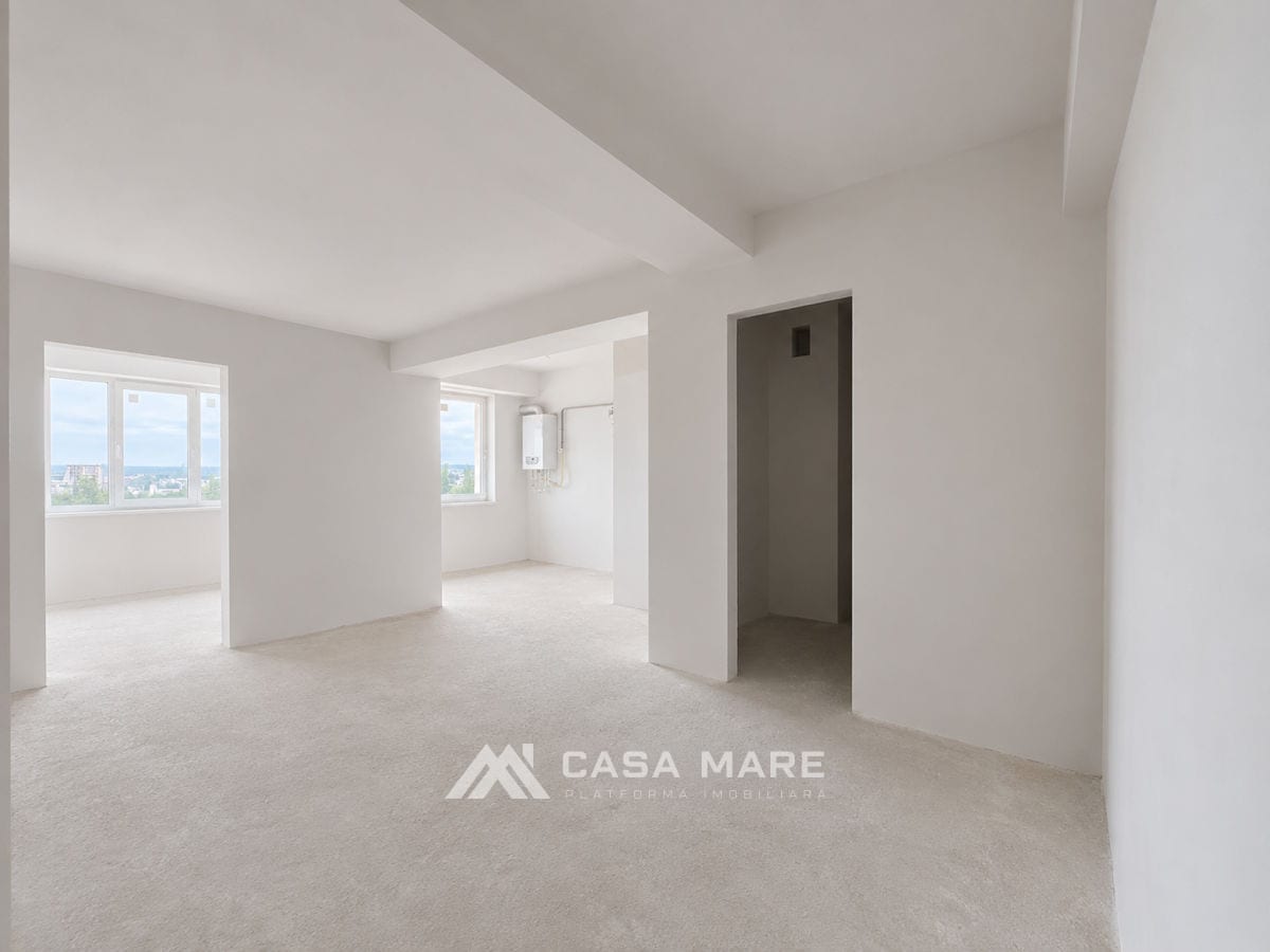 2-комнатная квартира, 58 м², Чеканы, Кишинёв 3