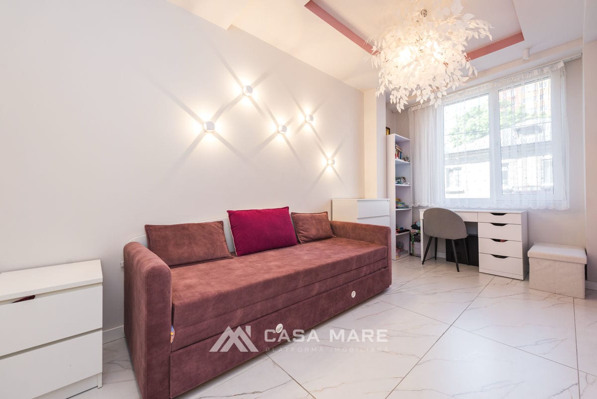 3-комнатная квартира, 100 м², Рышкановка, Кишинёв 2