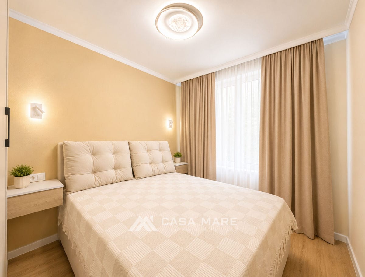 2-комнатная квартира, 46 м², Ботаника, Кишинёв 1