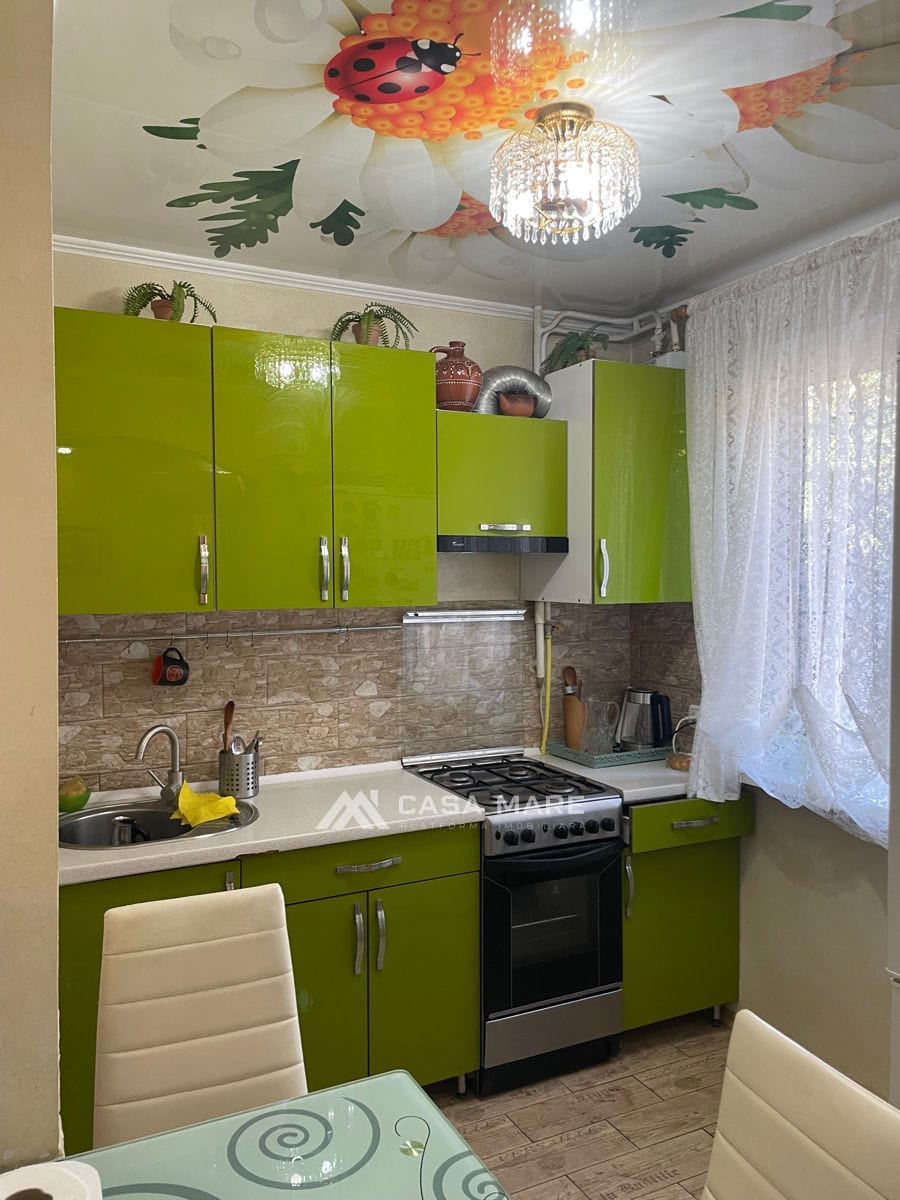 3-комнатная квартира, 57 м², Ботаника, Кишинёв 4