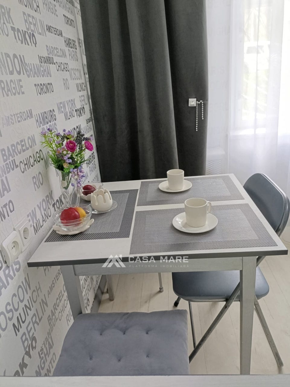 2-комнатная квартира, 54 м², Центр, Кишинёв 5