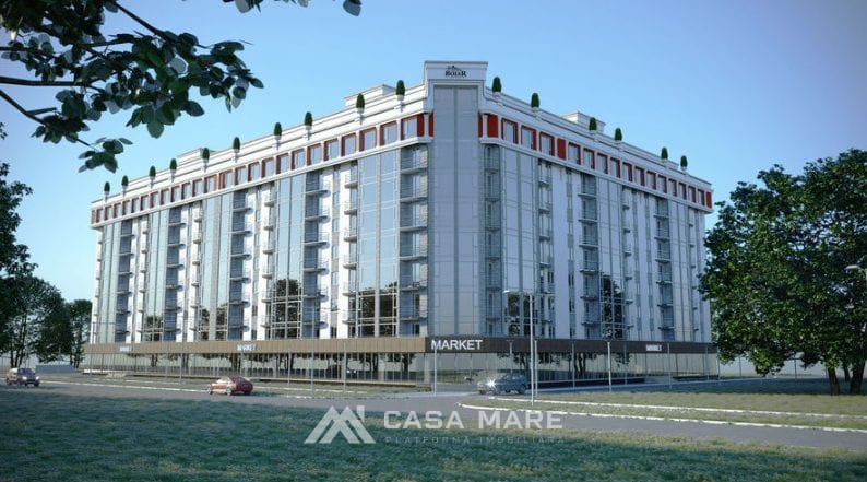 Apartament cu 2 camere, 62 m², Durlești 1