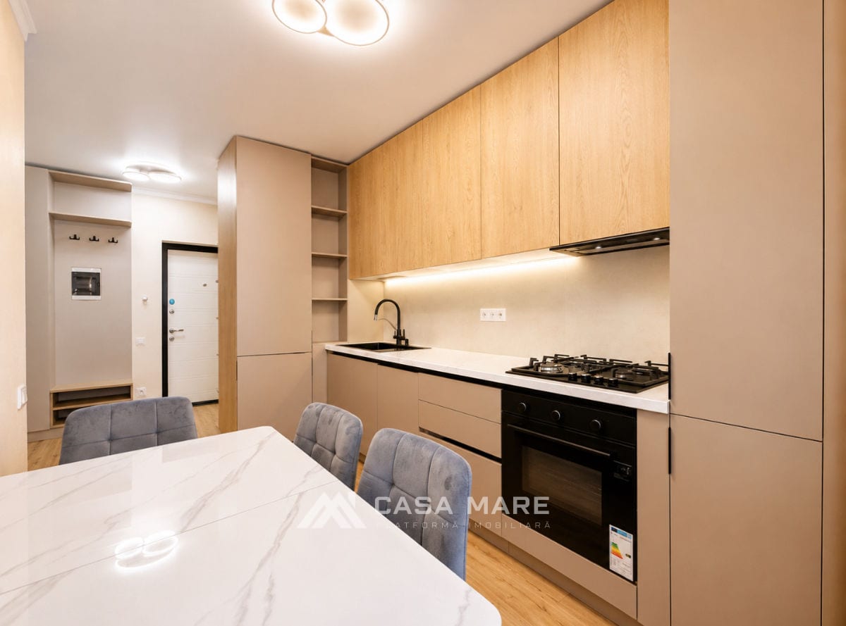 2-комнатная квартира, 46 м², Ботаника, Кишинёв 5