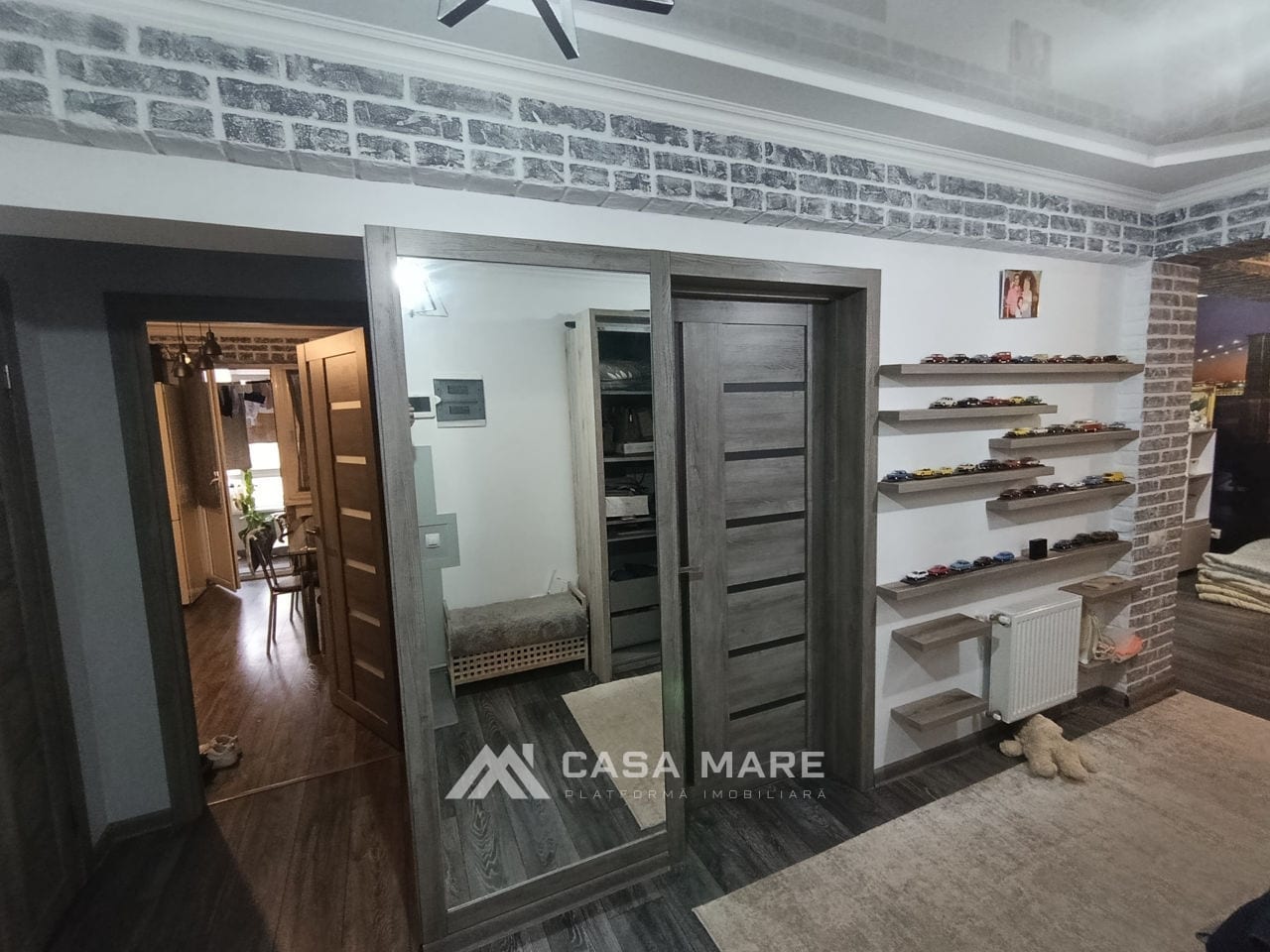 2-комнатная квартира, 71 м², Чеканы, Кишинёв 5