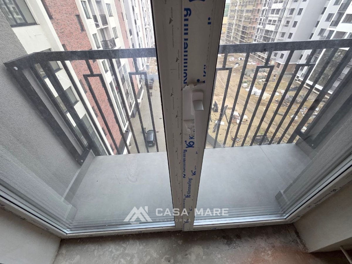 1-комнатная квартира, 53 м², Аэропорт, Кишинёв 6