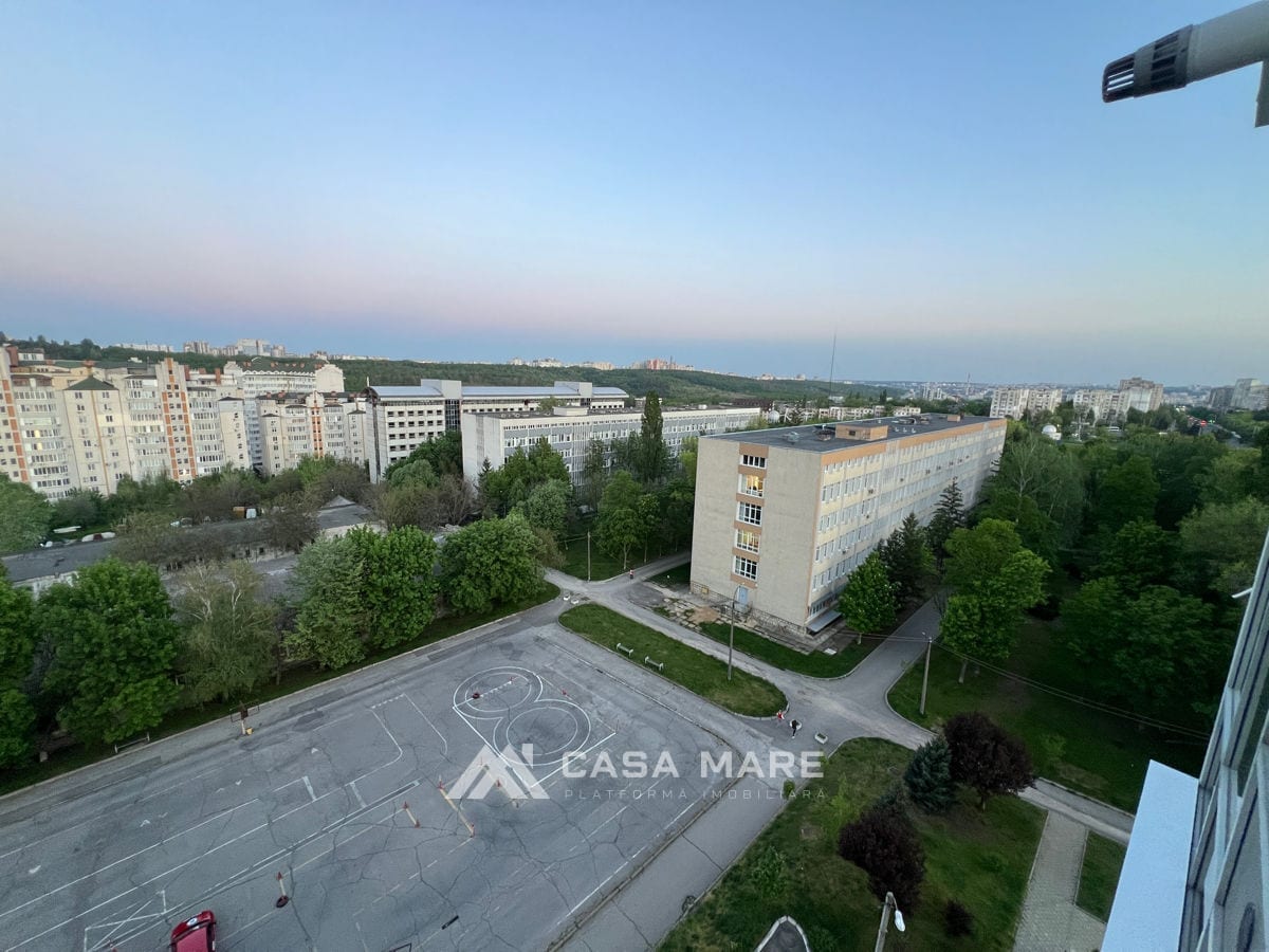 3-комнатная квартира, 106 м², Рышкановка, Кишинёв 12