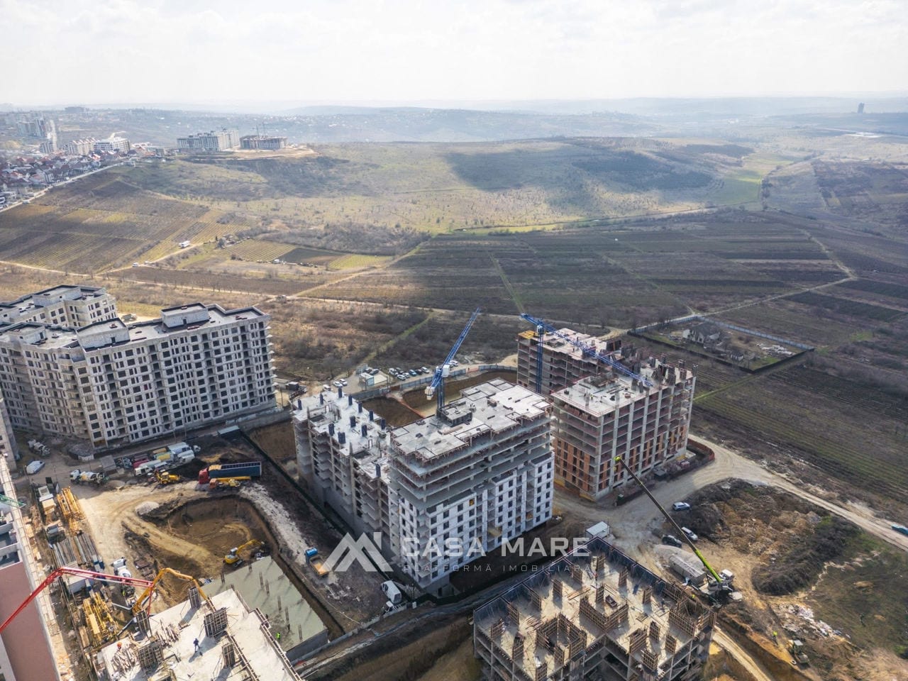 2-комнатная квартира, 75 м², Дурлешты 3