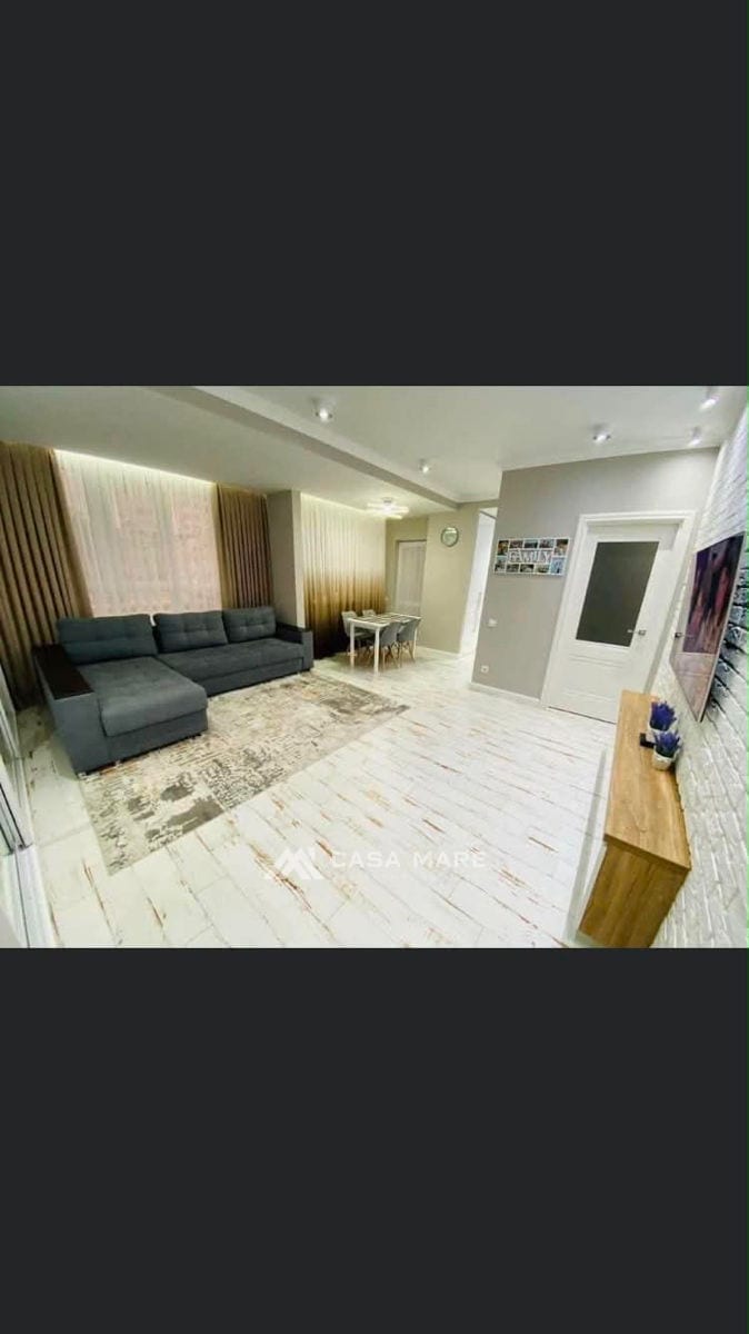1-комнатная квартира, 47 м², Рышкановка, Кишинёв 1