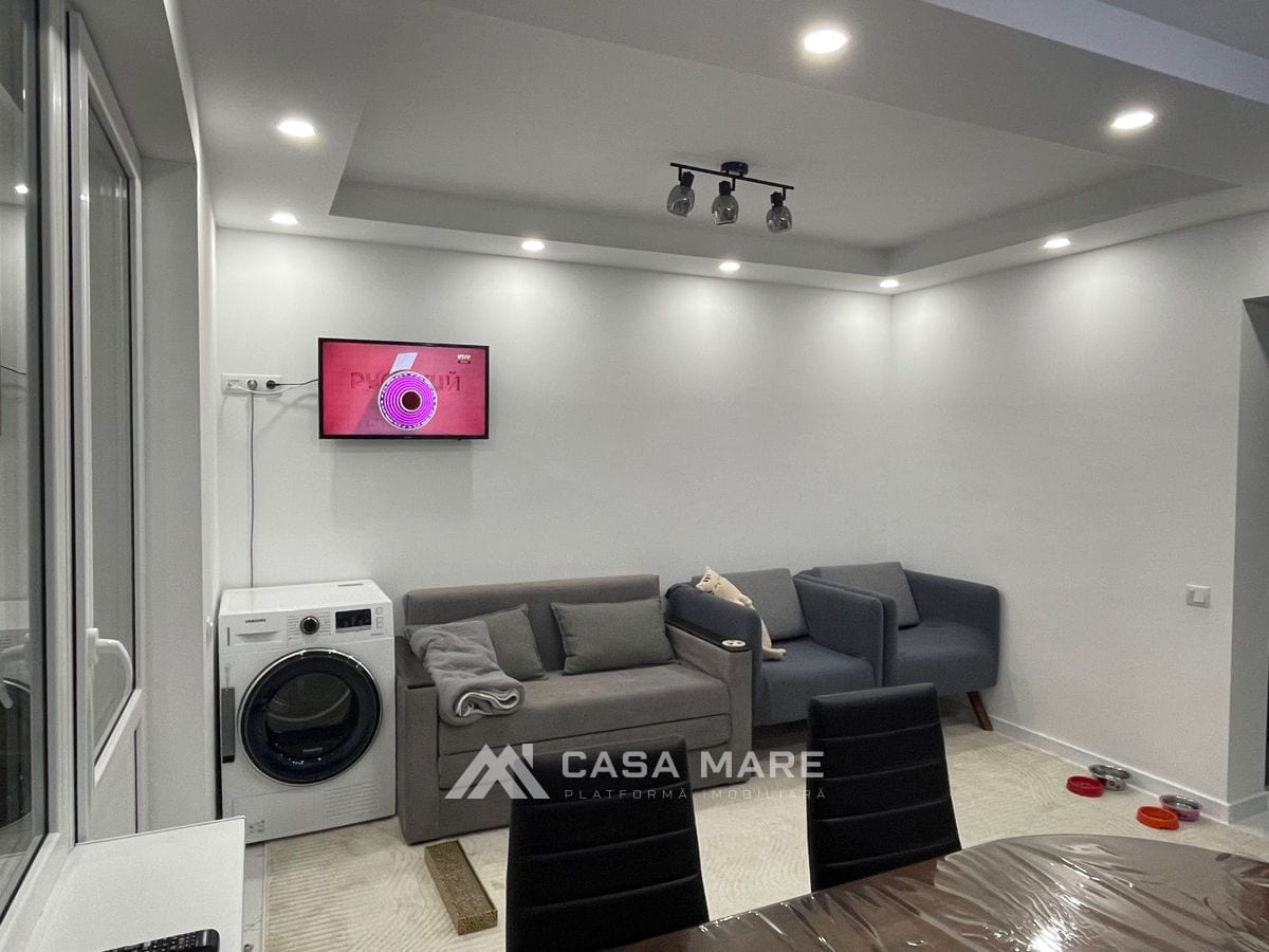 Apartament cu 2 camere, 66 m², Durlești 3