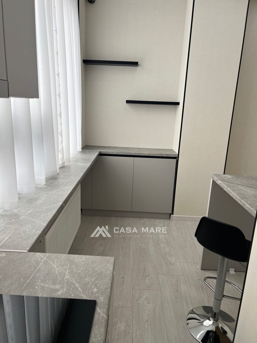 1-комнатная квартира, 44 м², Ботаника, Кишинёв 2