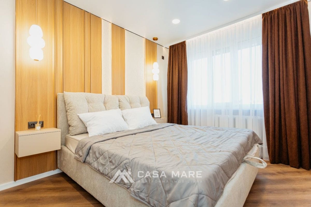 2-комнатная квартира, 55 м², Чеканы, Кишинёв 1