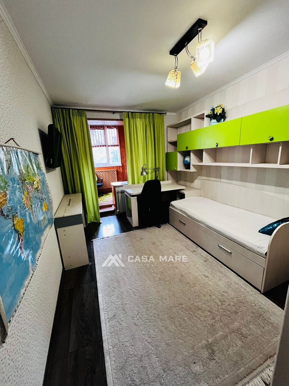 2-комнатная квартира, 47 м², Рышкановка, Кишинёв 5