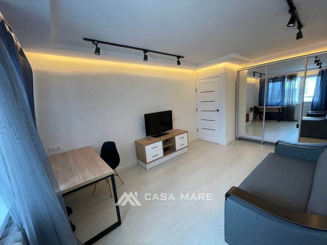 1-комнатная квартира, 37 м², Рышкановка, Кишинёв 2
