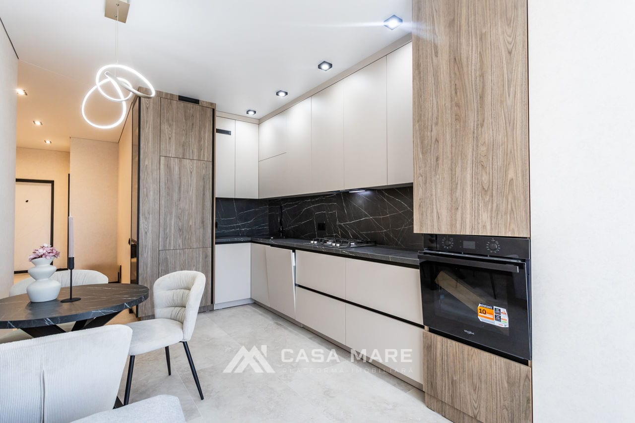 1-комнатная квартира, 42 м², Чеканы, Кишинёв 4
