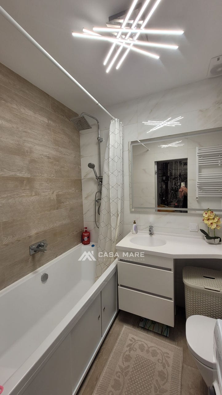 2-комнатная квартира, 63 м², Ботаника, Кишинёв 10