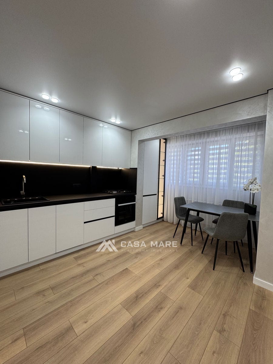 2-комнатная квартира, 61 м², 9 cartier, Bălți 6