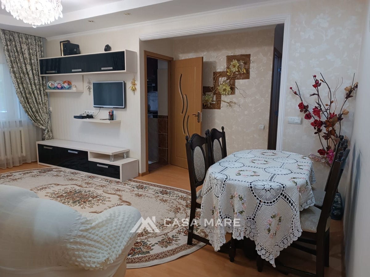 3-комнатная квартира, 60 м², Ботаника, Кишинёв 2