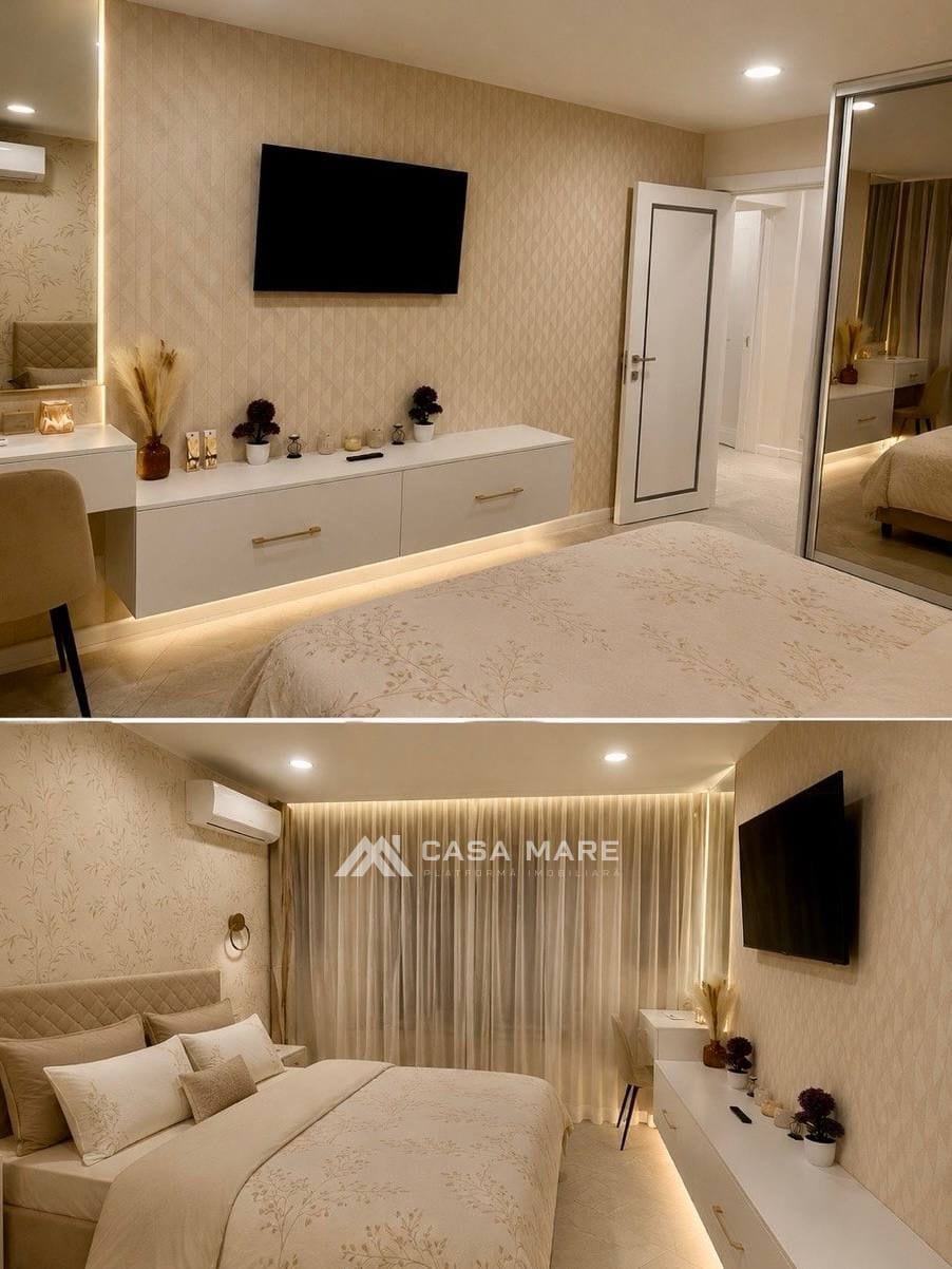 1-комнатная квартира, 42 м², Чеканы, Кишинёв 1