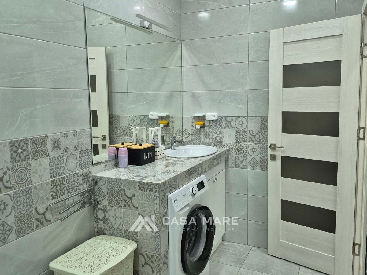 1-комнатная квартира, 56 м², Буюканы, Кишинёв 9