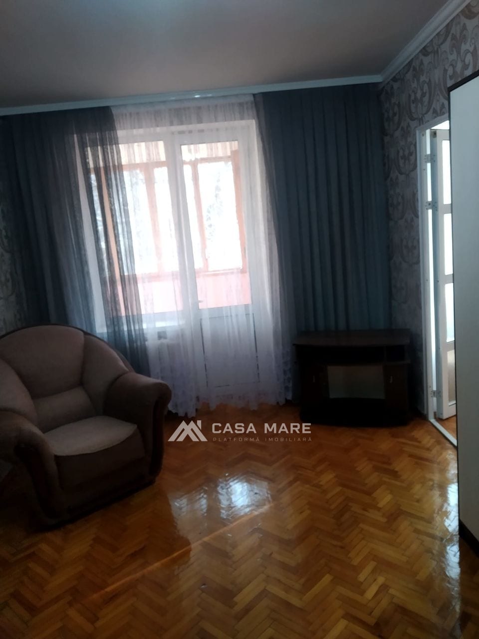 2-комнатная квартира, 45 м², Ботаника, Кишинёв 3