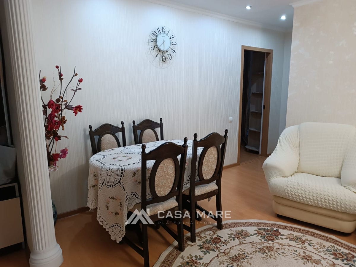 3-комнатная квартира, 60 м², Ботаника, Кишинёв 3