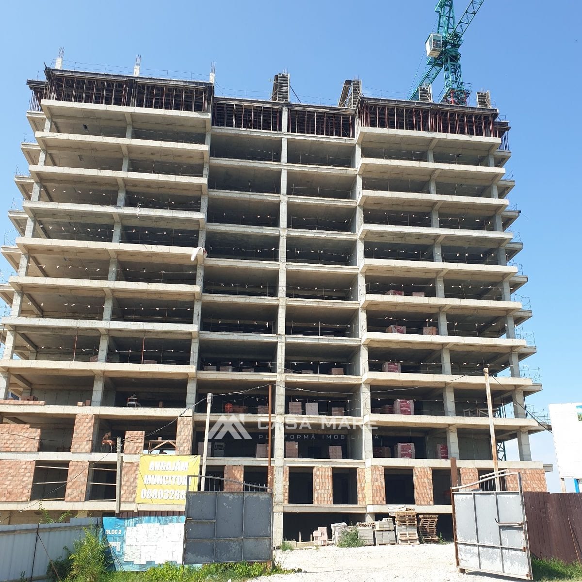 2-комнатная квартира, 52 м², Телецентр, Кишинёв 1