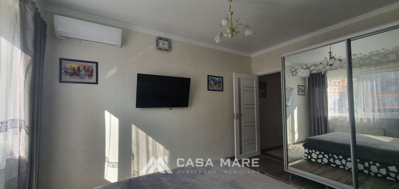 2-комнатная квартира, 63 м², Телецентр, Кишинёв 2