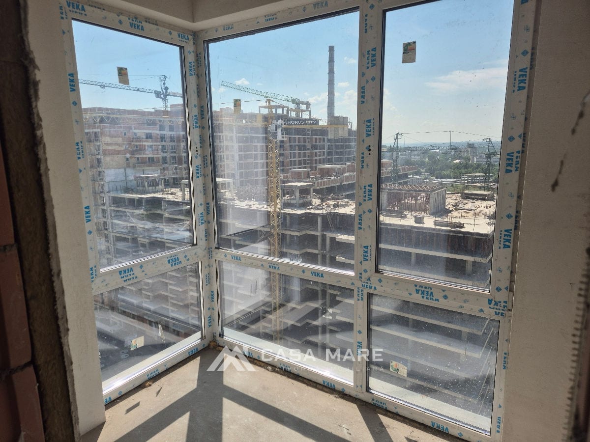 3-комнатная квартира, 66 м², Рышкановка, Кишинёв 1