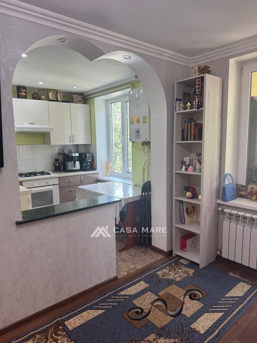 2-комнатная квартира, 43 м², Аэропорт, Кишинёв 4