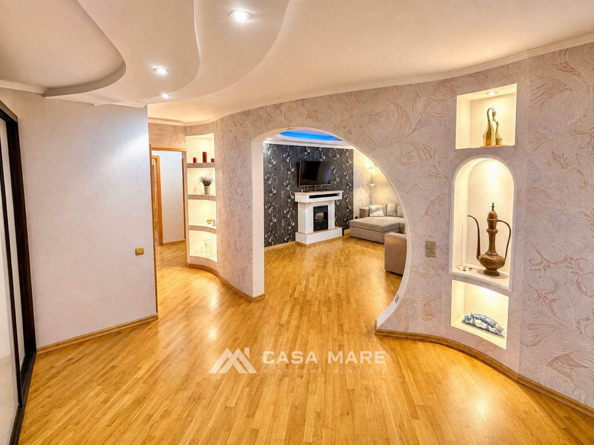 4-комнатная квартира, 120 м², Центр, Кишинёв 4