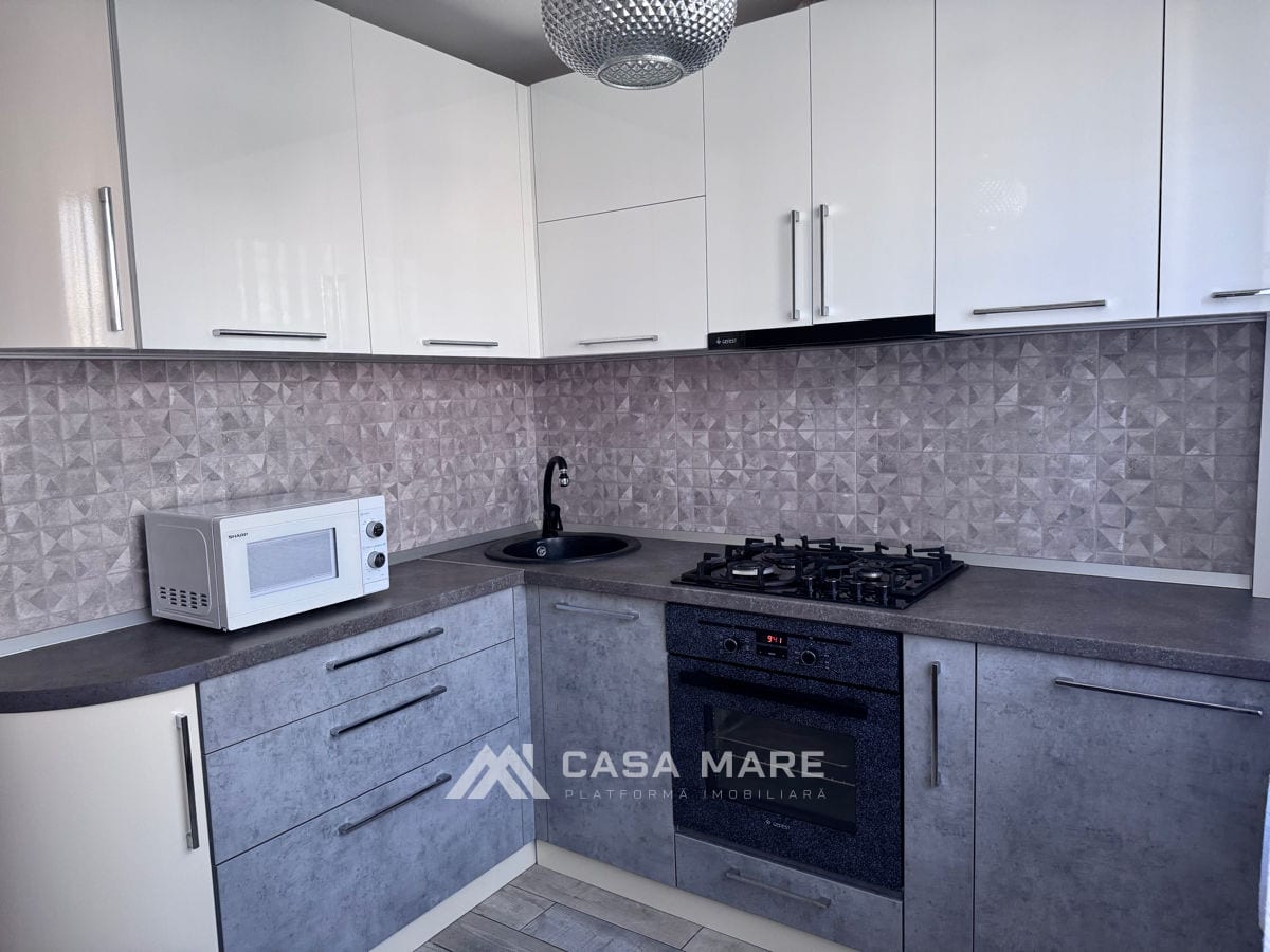 2-комнатная квартира, 50 м², Рышкановка, Кишинёв 4
